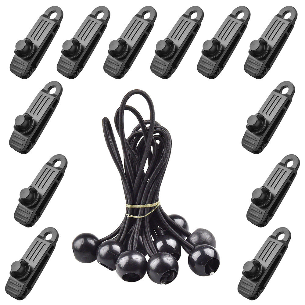 Windproof Camping Tent Clips for Mountaineering & Outdoor Adventures - Secure Your Shelter in Harsh Weather