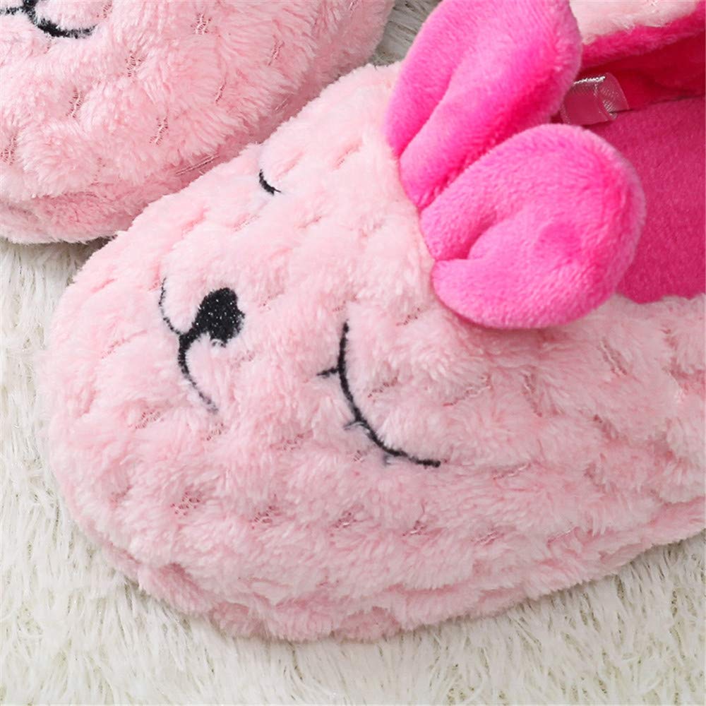 Cute Cartoon Soft House Slippers for Baby Girls - Non-Slip Indoor Shoes for Toddlers - Perfect for Playtime, Nursery & Home Comfort