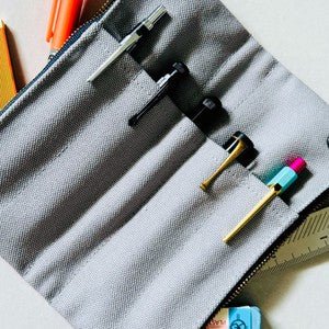 Flexible Bendy Pen Case - Durable & Portable Pencil Holder for School, Office & Travel - Luddite Design for Easy Organization