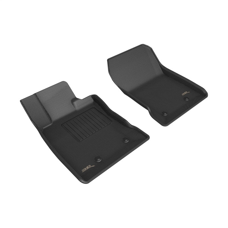 3D MAXpider 2023 Toyota GR86 / Subaru BRZ Kagu Black Custom Fit Floor Mats - Premium All-Weather Protection for Cars, Trucks & SUVs - Perfect for Daily Commute, Road Trips and Off-Road Adventures