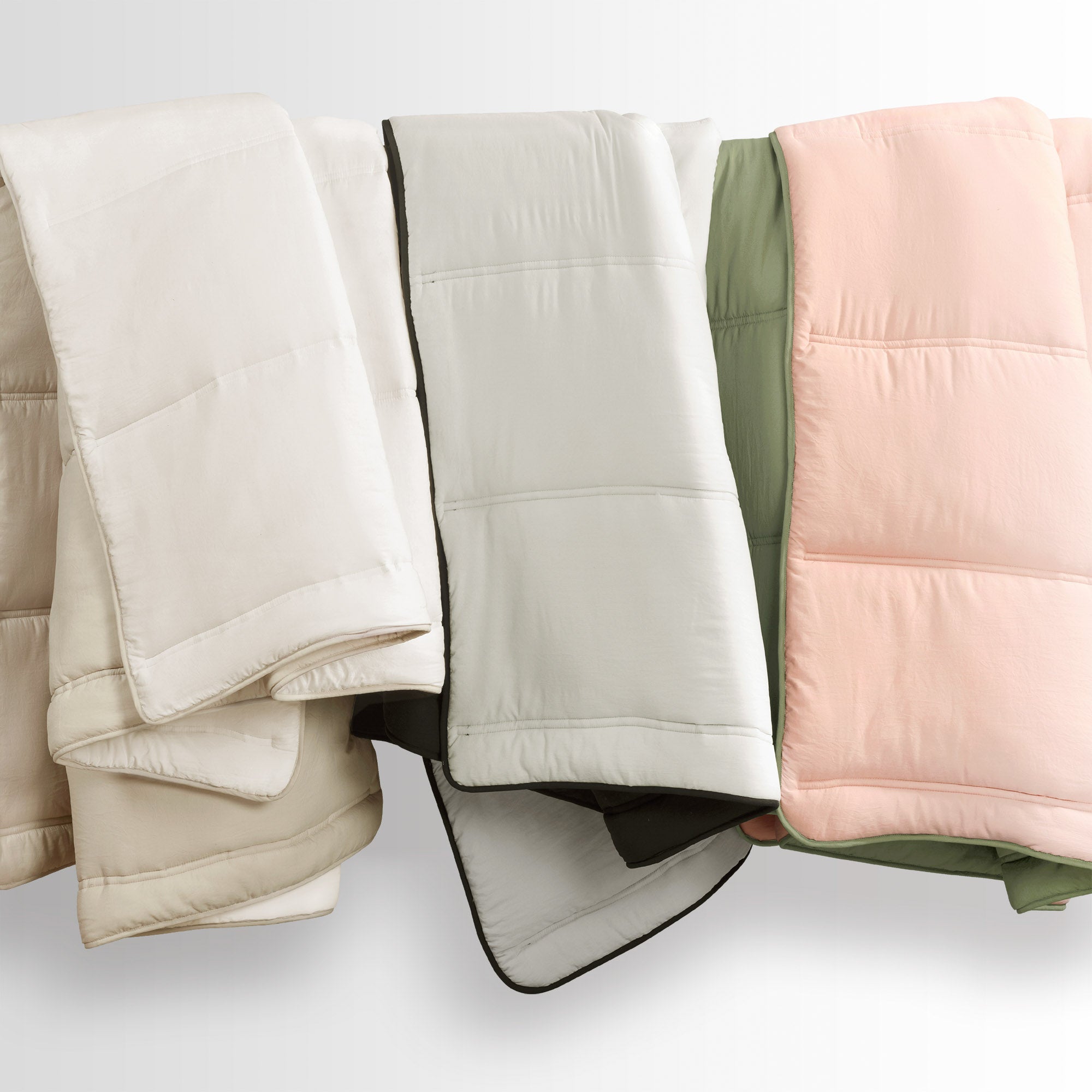 Oslo Soft Reversible Quilted Comforter Set - King Size, All-Season Bedding with Ultra-Plush Fabric - Perfect for Master Bedroom, Guest Room & Cozy Home Decor