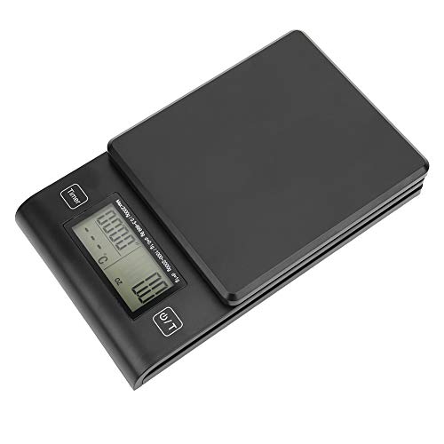 Digital Kitchen Scale with Timer - Precise Electronic Food Scale for Baking, Cooking & Restaurants | Perfect for Measuring Ingredients, Portion Control & Meal Prep