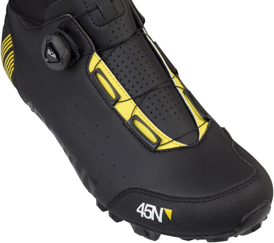 45NRTH Ragnarok Cycling Boots for Men & Women - Winter Bike Shoes, Waterproof & Insulated, Black, Size 36 - Perfect for Cold Weather Commuting & Mountain Biking
