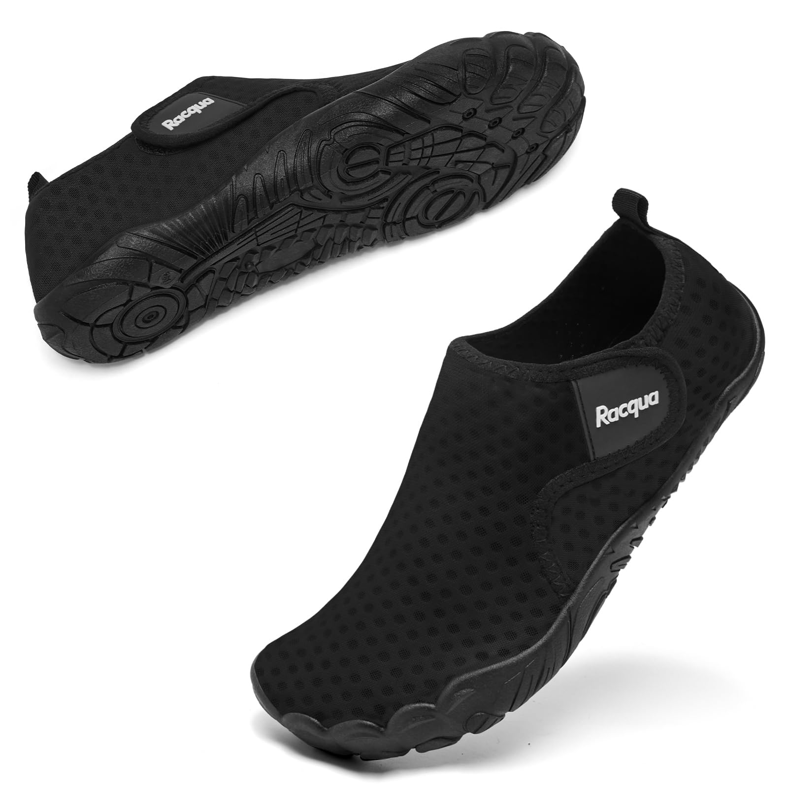 **Racqua Water Shoes for Women & Men - Quick Dry Swim Shoes for Beach, Pool, Surfing & Water Sports**
