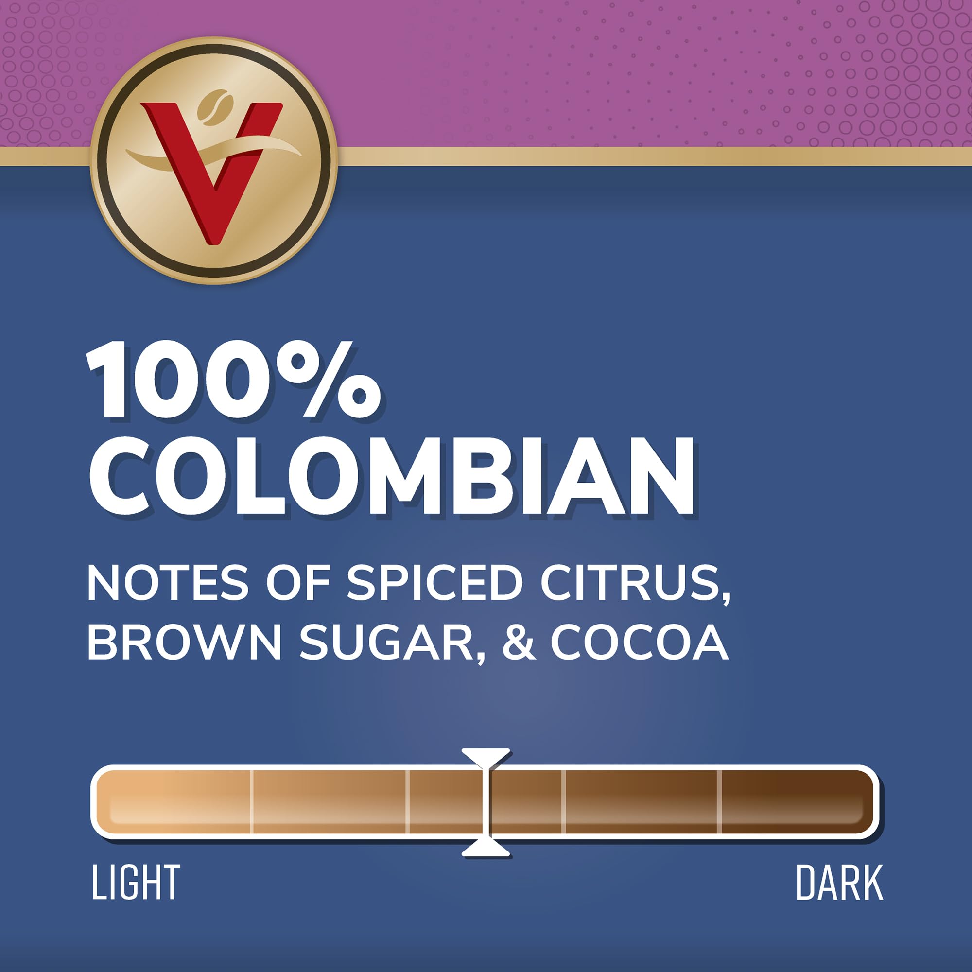 Victor Allen's Coffee 100% Colombian Medium Roast K-Cup Pods - 12 Count Single Serve Coffee for Keurig Brewers - Perfect for Home, Office & Morning Energy Boost