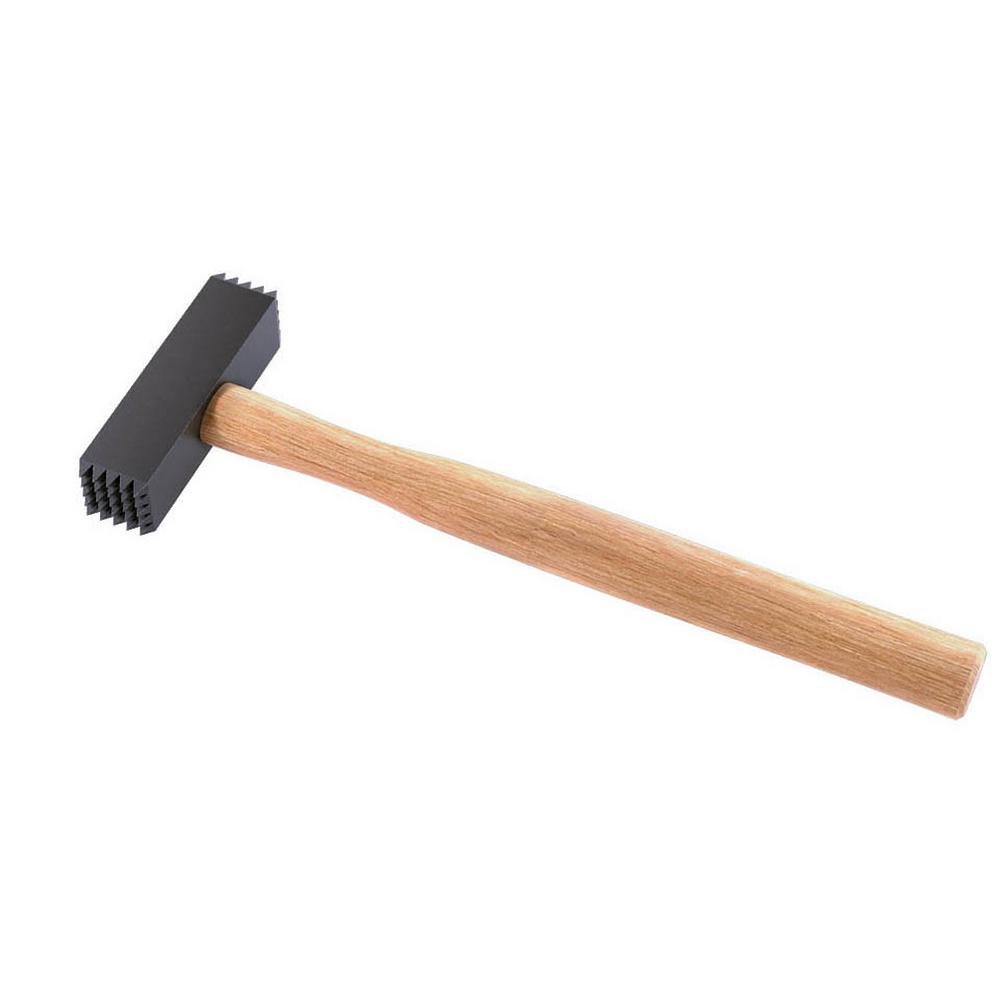 Bon 11-368 4-Pound Steel Toothed Bush Hammer - Professional Masonry Tool for Texturing Concrete, Stone & Brick Work - Perfect for Landscaping, Patio & Driveway Projects