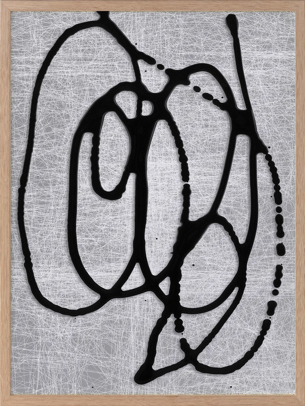 Duality I Framed Art Print - Modern Abstract Wall Decor for Living Room, Bedroom & Office - Perfect for Home & Office Decor