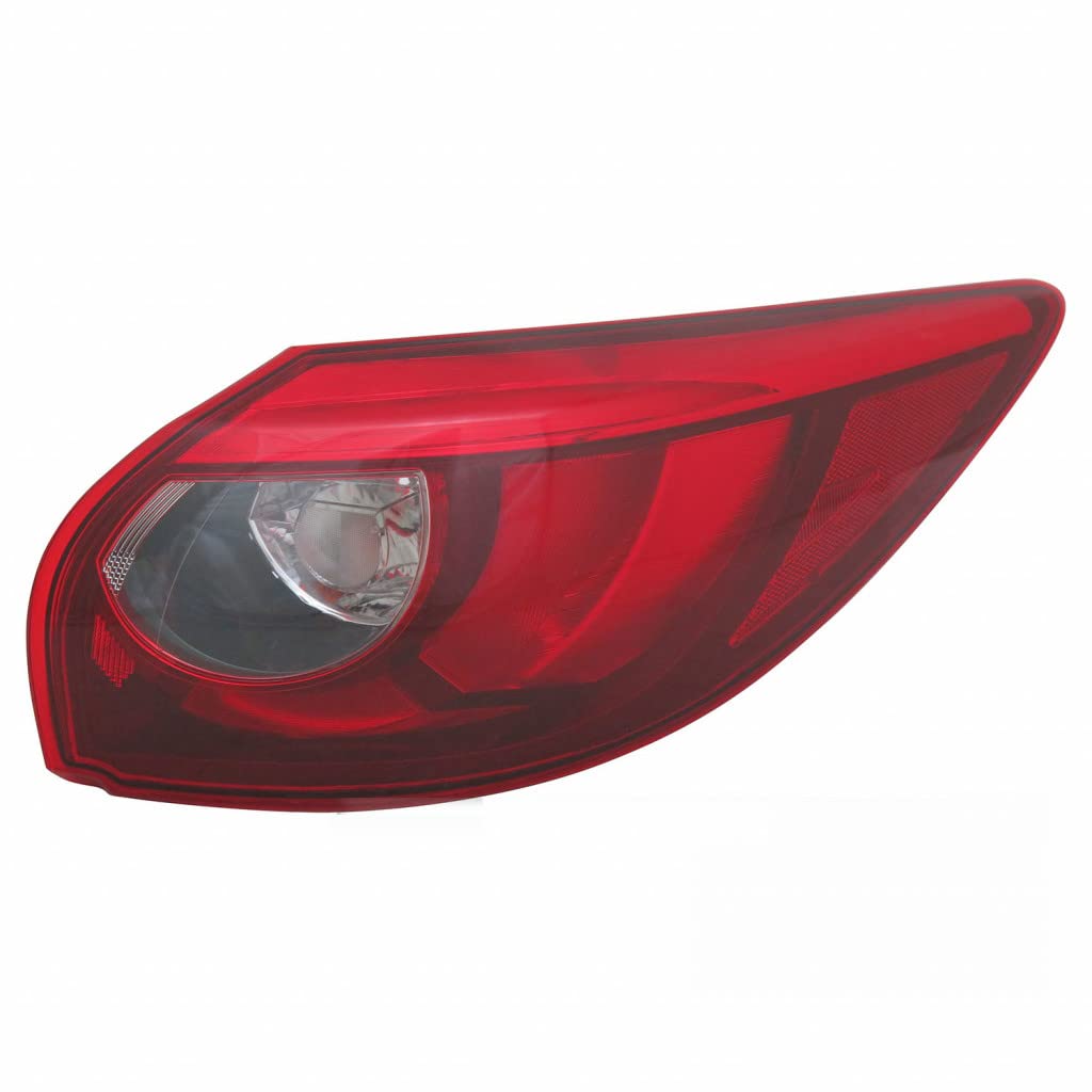 KarParts360 LED Tail Light Assembly for 2016 Mazda CX-5 Passenger Side - CAPA Certified (MA2805119, KA0G-51-150A) | Perfect Replacement for Damaged Lights & Nighttime Safety Enhancement