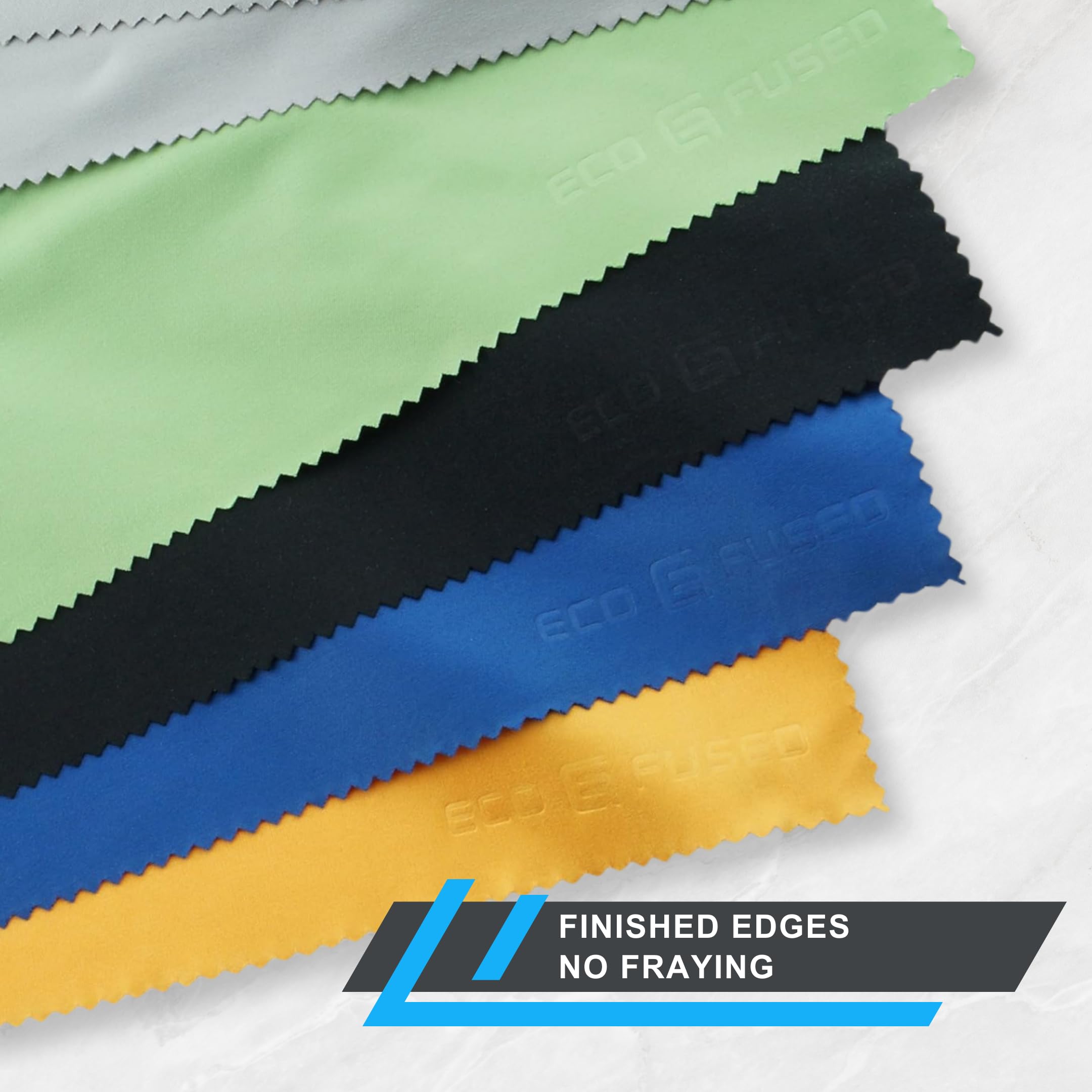 Premium Eco-Friendly Microfiber Cleaning Cloths - 12x12 Inch Multipurpose Dusting Cloths (Pack of 5) - Streak-Free Cleaning for Electronics, Glasses, Screens & Glass Tables - Perfect for Home, Office & Car Cleaning