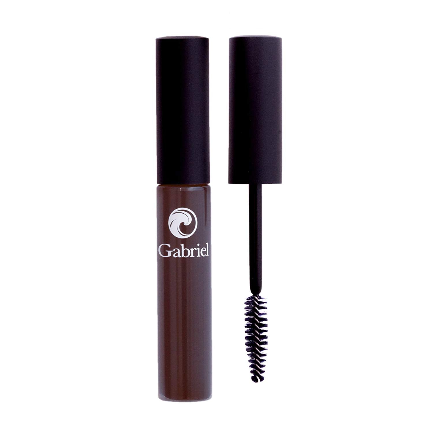 Gabriel Organics Black Brown Mascara - Natural & Organic Lengthening Mascara for Voluminous Lashes | Cruelty-Free & Vegan | Perfect for Everyday Wear & Special Occasions