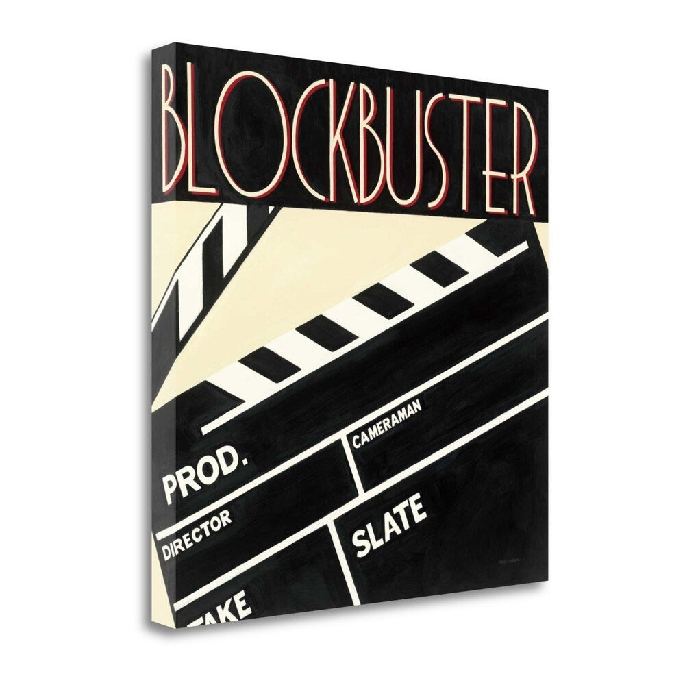 Blockbuster by Marco Fabiano - Premium Fine Art Giclee Print on Gallery Wrapped Canvas - Ready to Hang Wall Art for Living Room, Bedroom & Office Decor