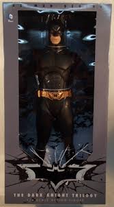 Batman Begins The Dark Knight Trilogy 1/4 Scale Action Figure by NECA - Collectible Movie Replica for DC Fans & Home Display