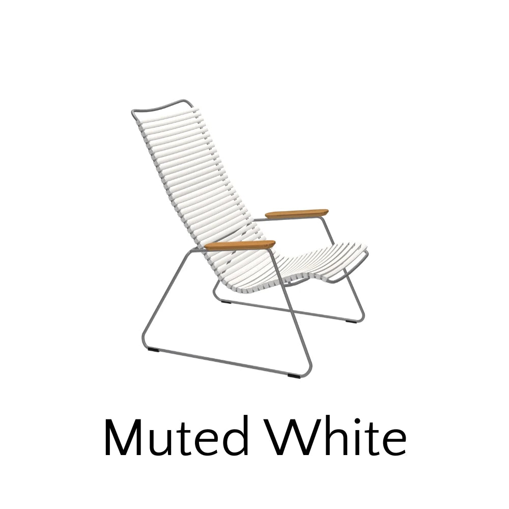 CLICK Outdoor Lounge Chair - Patio Furniture for Backyard, Poolside & Garden Relaxation - Comfortable & Durable Weather-Resistant Sunbathing Chair for Adults