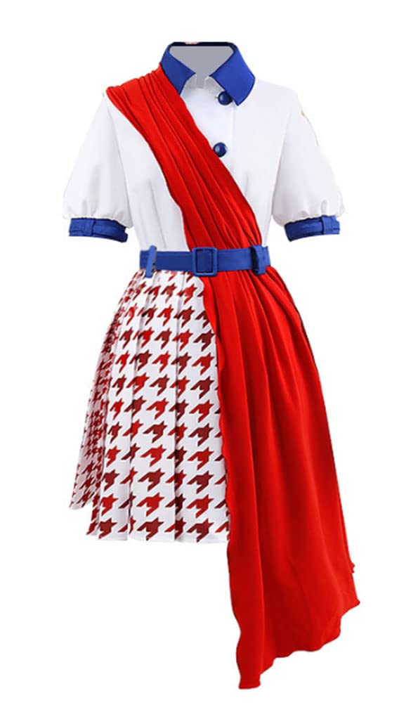 Yunbei Women's Tang Keke Cosplay Costume - Shibuya Kanon School JK Uniform Dress Outfit for Anime Conventions & Role Play