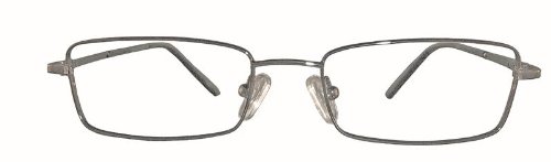 Stylish Multiview Computer Reading Glasses - Gunmetal Frame +2.5 Strength - Perfect for Office Work, Screen Time & Digital Eye Strain Relief