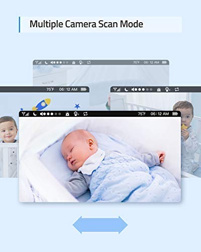 eufy Security Add-on Baby Monitor Camera - 720p HD Video with Night Vision, Easy Pairing for New Moms | Ideal for Nursery, Bedroom & Home Security Monitoring