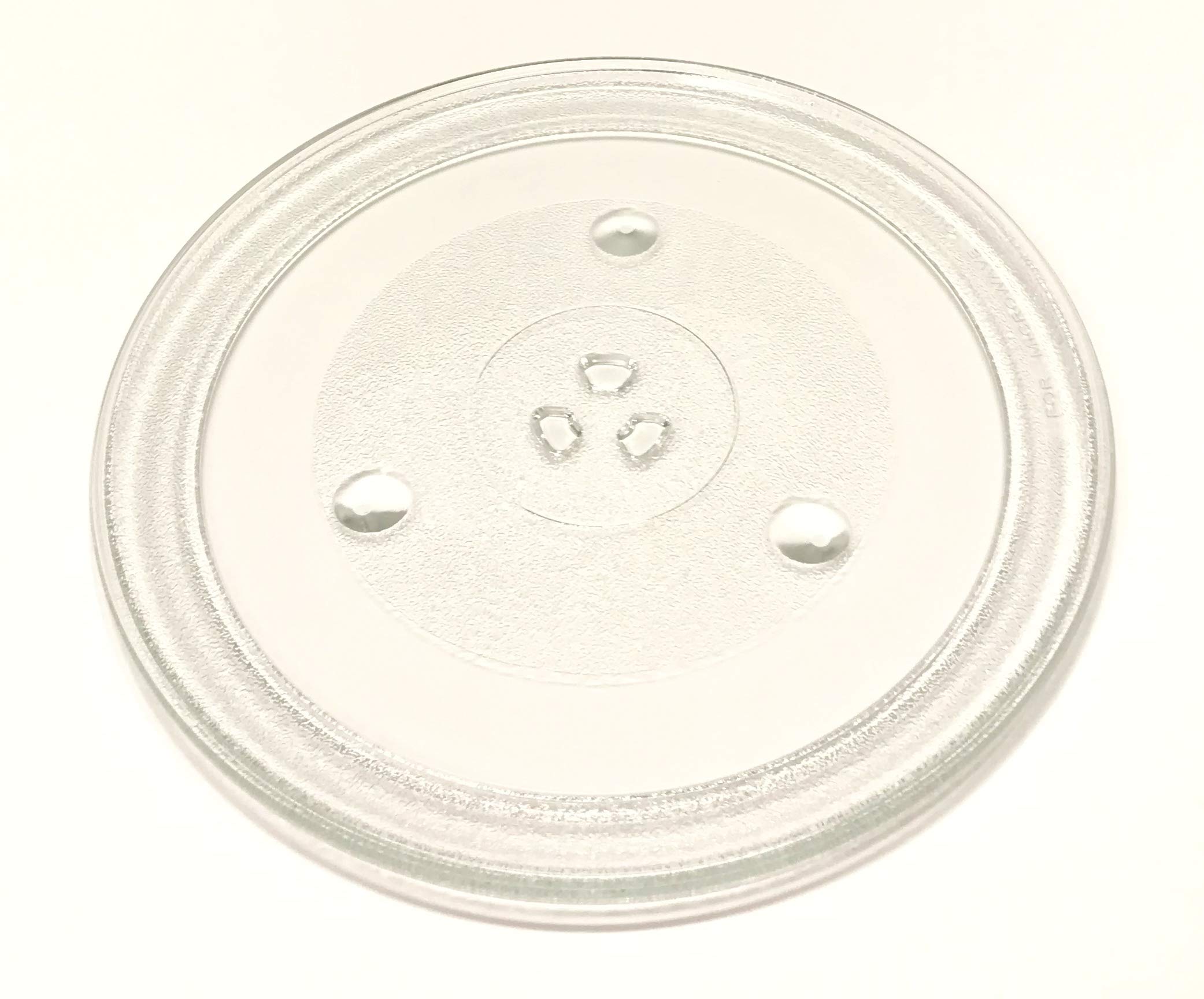 Original Danby Microwave Glass Turntable Replacement for DMW111KBLDB, DMW111KPSSDD, DMW111KWDB Models - Durable Oven Rotating Plate for Easy Heating & Defrosting in Kitchen