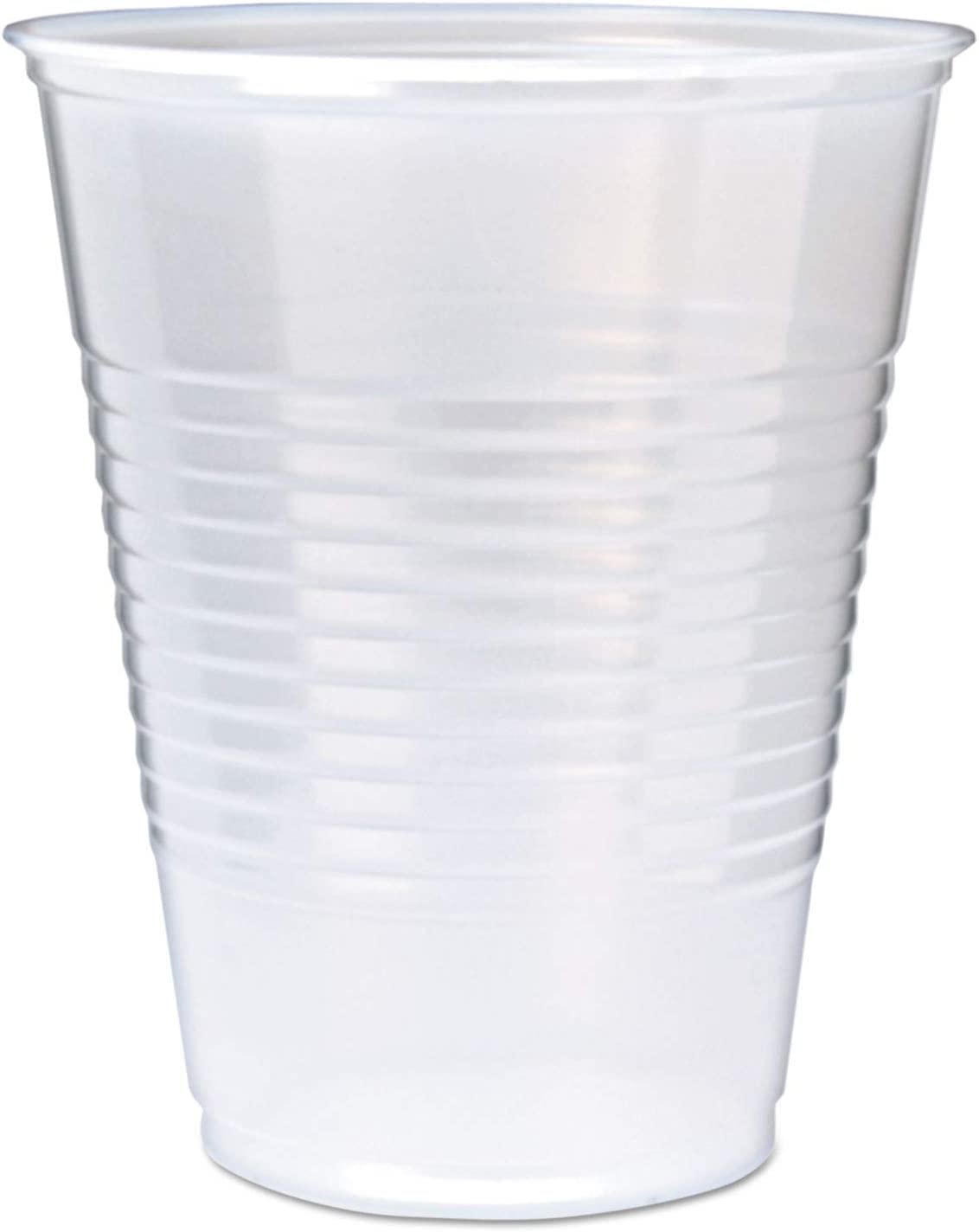 Fabri-Kal RK12 Cold Drink Cups - 12 oz Disposable Plastic Cups for Iced Coffee, Soda, and Smoothies - Perfect for Parties, Restaurants, and Takeout