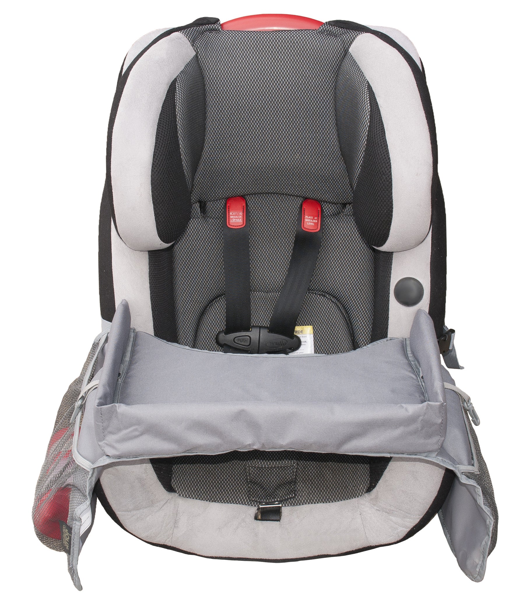 Best Car Seat Travel Tray for Kids - Portable Lap Desk with Snack Holder & Cup Holder - Perfect for Road Trips, Airplane Travel & Long Car Rides