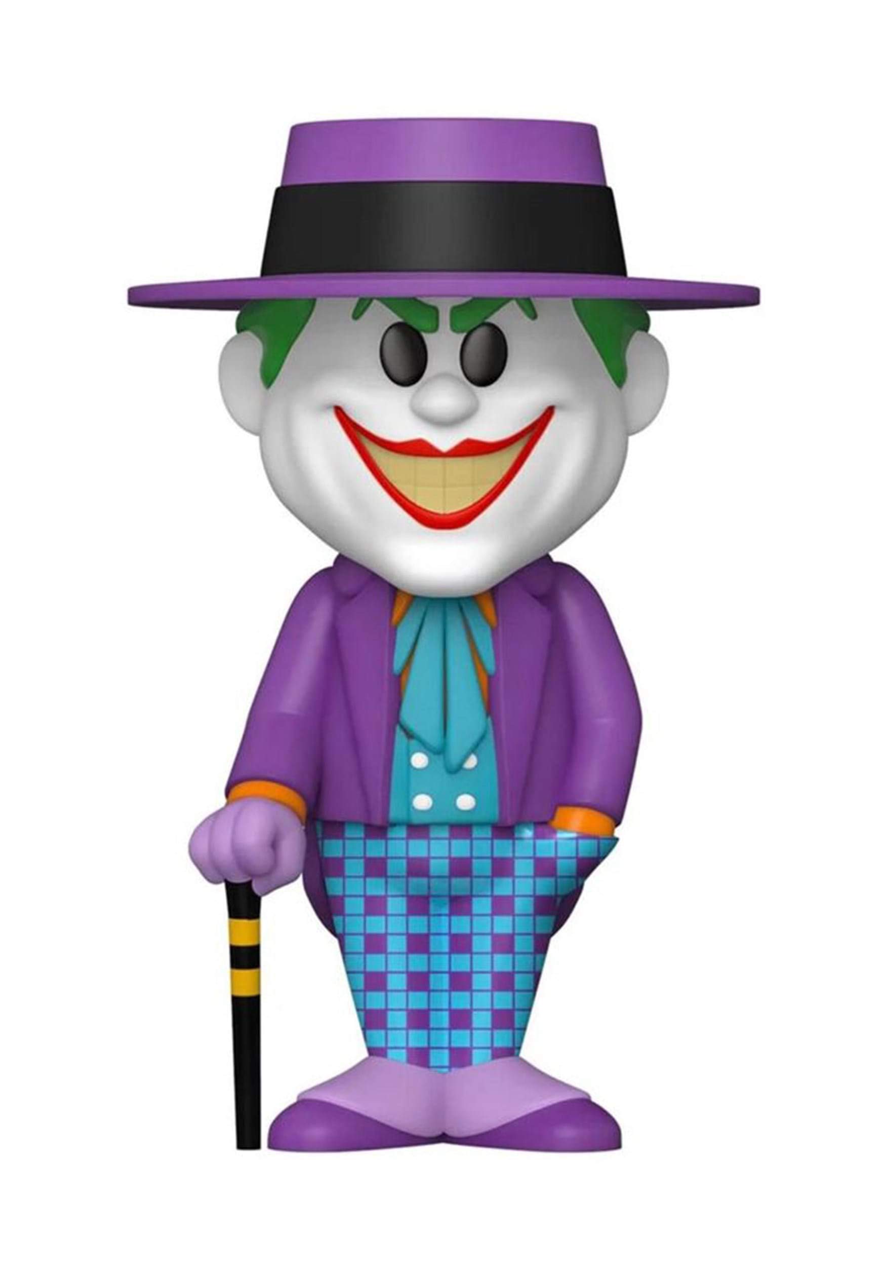 Funko Pop Vinyl SODA: DC Comics The Joker (1989 Movie Version) - 1/6 Chase Variant Collectible Figure - Official DC Merchandise for Kids & Adults - Perfect Gift for Batman Fans, Comic Book Collectors and Movie Lovers - Display for Home Office, Game Room or Comic Book Store Collection