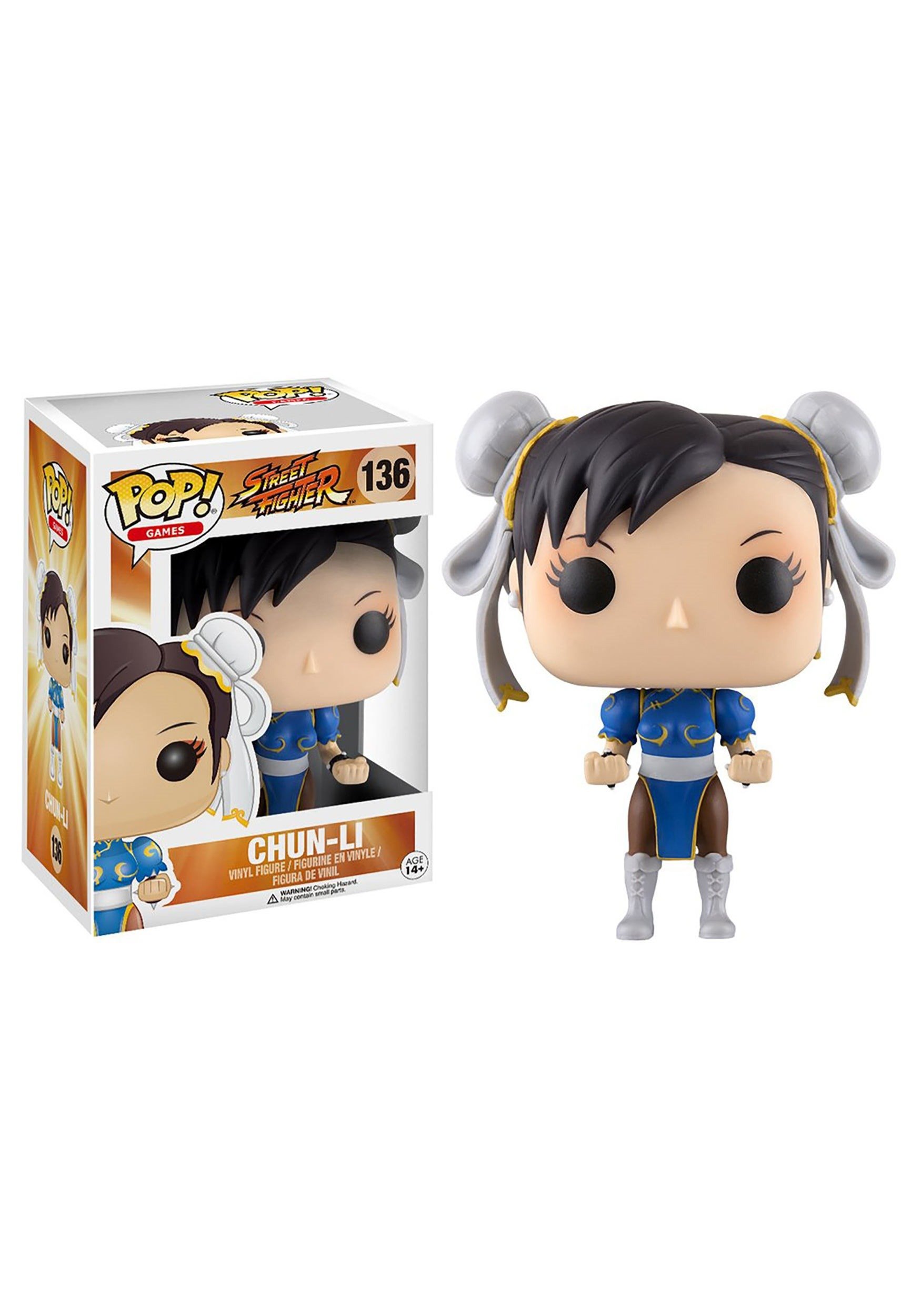 Funko Pop! Games: Street Fighter Chun-Li Collectible Vinyl Figure - Perfect for Gaming Fans, Anime Collectors & Home Office Decor