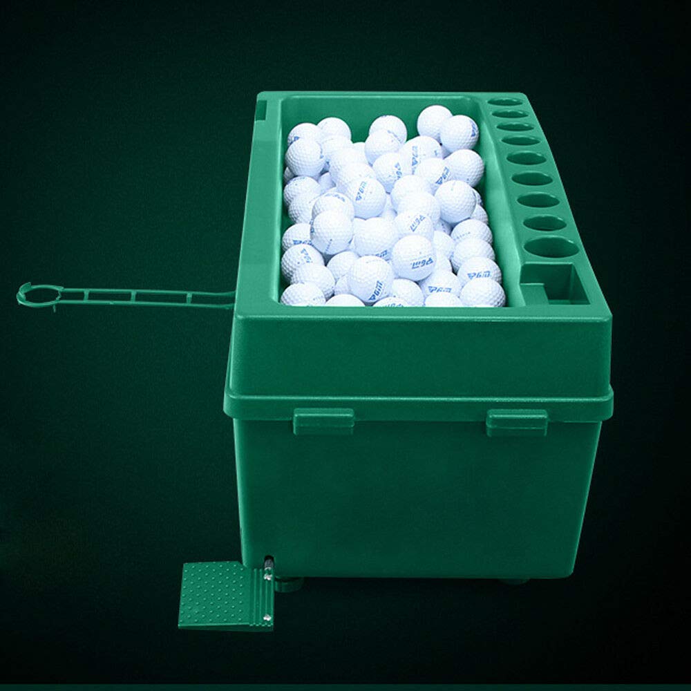 LOYALHEARTDY Automatic Golf Ball Dispenser - Battery-Free Golf Ball Machine with Adjustable Stand | Perfect for Driving Range Practice & Backyard Golf Training