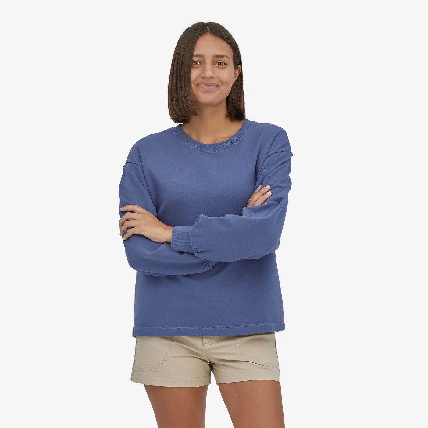 Regenerative Organic Certified Cotton Women's Essential Pullover Sweater - Cozy & Sustainable for Casual Wear, Layering, and Outdoor Activities