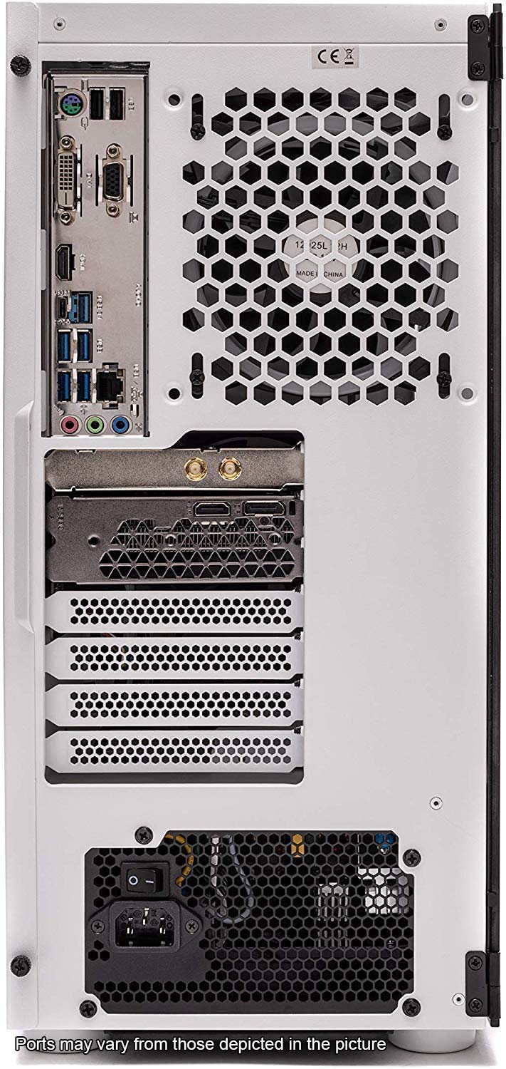 Skytech Archangel Gaming PC Desktop - AMD Ryzen 5 3600 3.6GHz, NVIDIA GTX 1660 Super 6GB, 500GB SSD, 16GB DDR4 3200MHz, RGB Fans, Win 11 Home | High-Performance Gaming Computer for Streaming, Esports & VR Ready