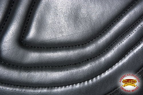 HILASON Western Pleasure Trail Riding Bareback Treeless Saddle Pad with Girth - Comfortable Non-Slip Horse Riding Pad for Equestrian Training & Trail Rides | Perfect for Western Riding, Dressage & Leisure Horseback Activities