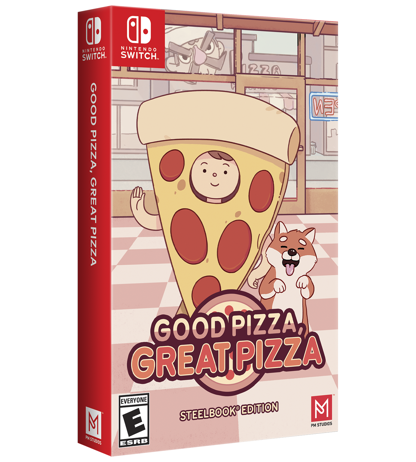 Good Pizza, Great Pizza SteelBook Edition for Nintendo Switch - Fun Cooking Simulation Game for Pizza Lovers & Party Gaming