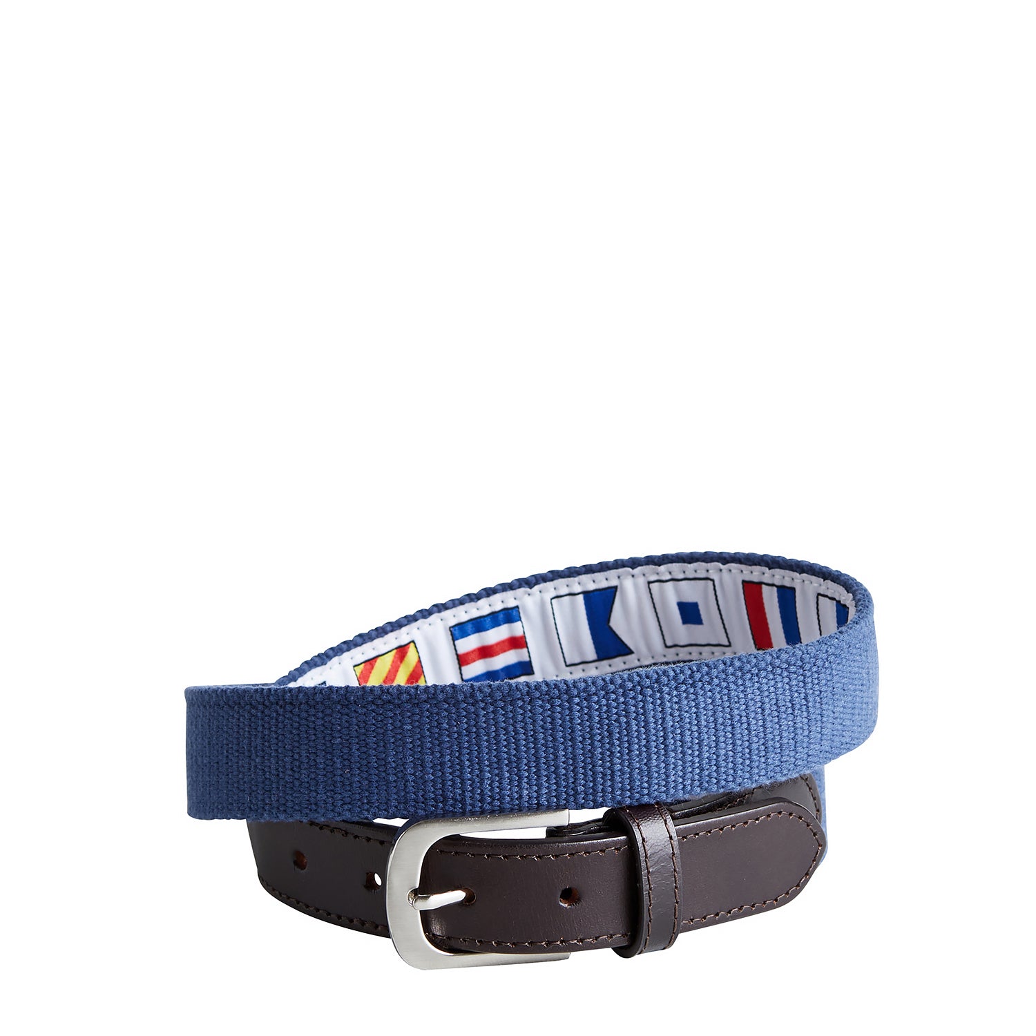 Nantucket Navy Bowsprit Belt - Classic Nautical Style Belt for Men & Women - Perfect for Boating, Sailing, and Casual Outfits