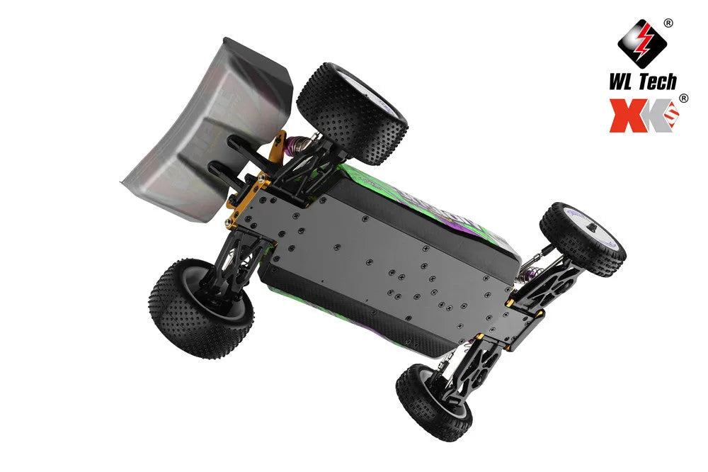 WLtoys XK 104002 1/10 Scale 2.4GHz 4WD Brushless RC Truck - 60km/h High Speed Remote Control Car for Off-Road Climbing & Racing | Perfect for Outdoor Adventures, Backyard Driving & RC Enthusiasts