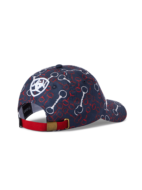 Ariat Team Snaffle Print Baseball Cap - Western Equestrian Riding Hat for Men & Women - Perfect for Horseback Riding, Rodeo, and Outdoor Adventures