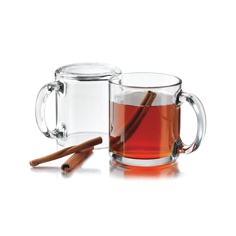 Libbey 13 Oz Warm Beverage Mug - Set of 12 Insulated Coffee Cups for Hot Drinks - Perfect for Coffee, Tea, Hot Chocolate at Home, Office or Cafe