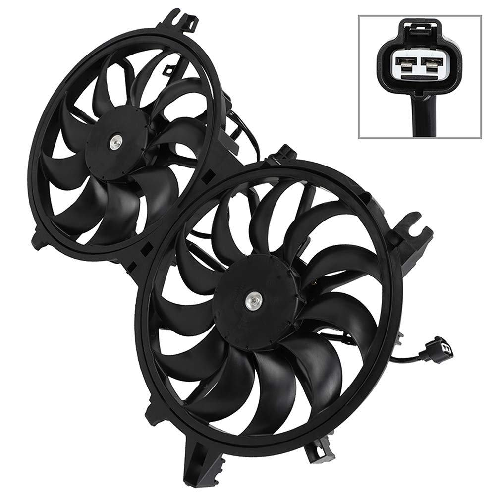 SCITOO Radiator Cooling Fan Replacement for Infiniti EX35 FX35 FX50 G35 G37 (2007-2013) - Compatible with 621-162 621840 674-50270 | Perfect for Engine Overheating Prevention & Summer Driving
