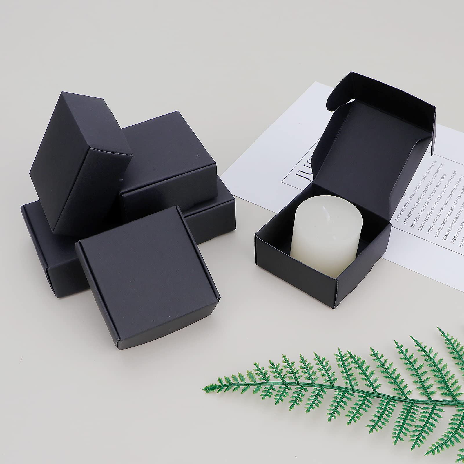 Sdoot Jewelry Ring Boxes Bulk - 100 Pack 1.57