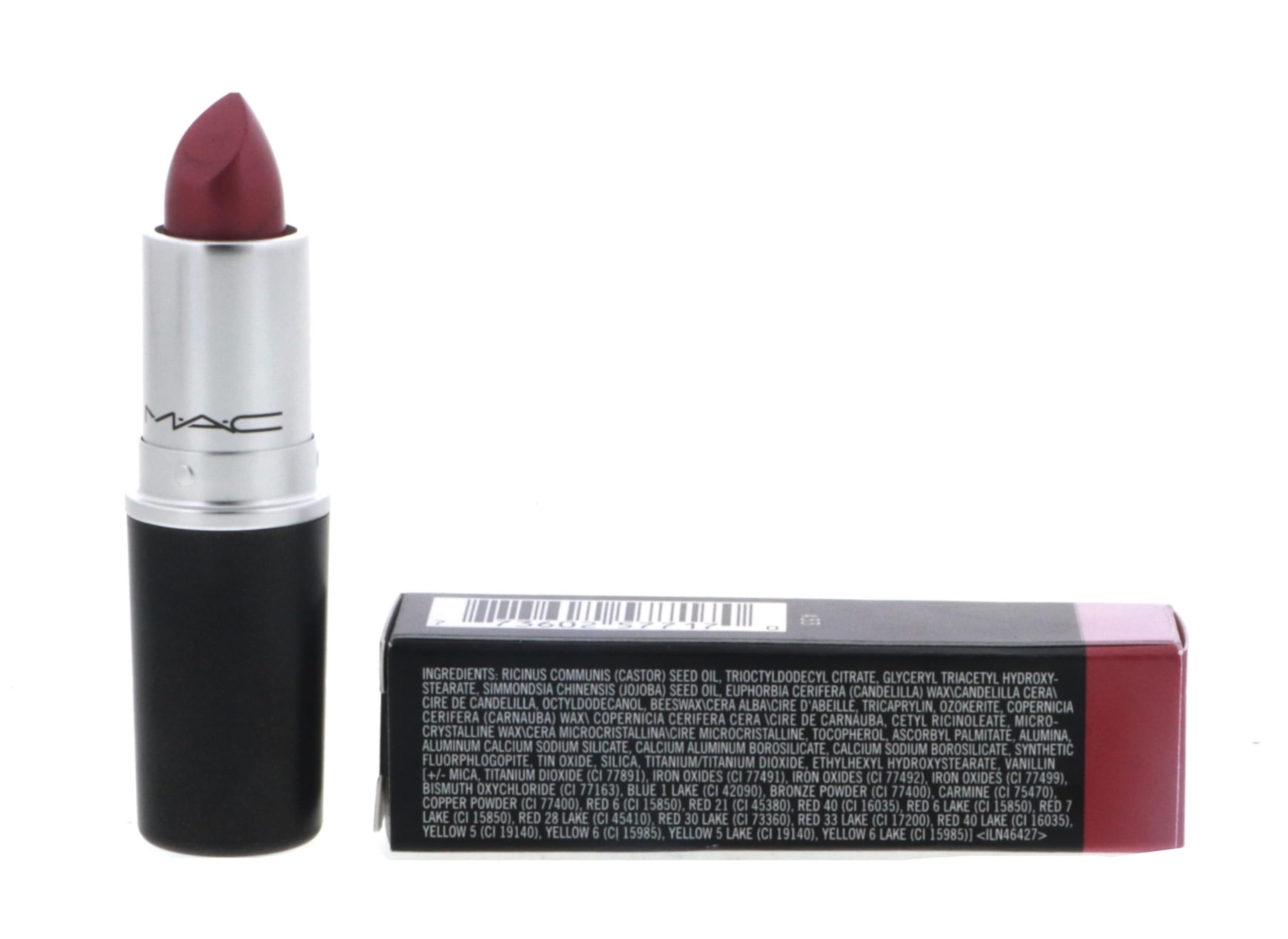 MAC Lipstick - No. 417 New York Apple (3g/0.1oz) | Moisturizing Lip Care for All-Day Wear | Perfect for Everyday Use, Work & Special Occasions