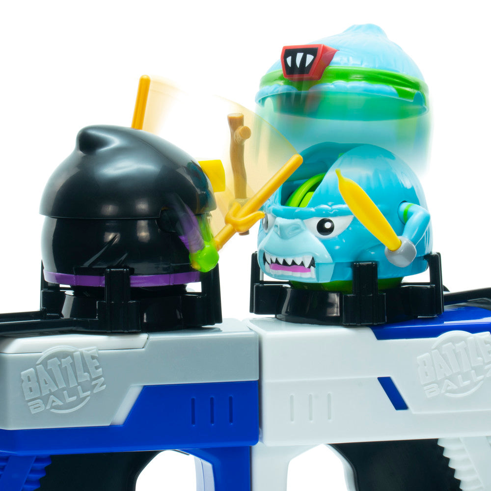 Battle Ballz: Bruiser & Ninjika Warriors Pack with Joysticks - Action Figure Toy Set for Kids Ages 5+ - Perfect for Playtime, Birthday Gifts & Collectible Fun