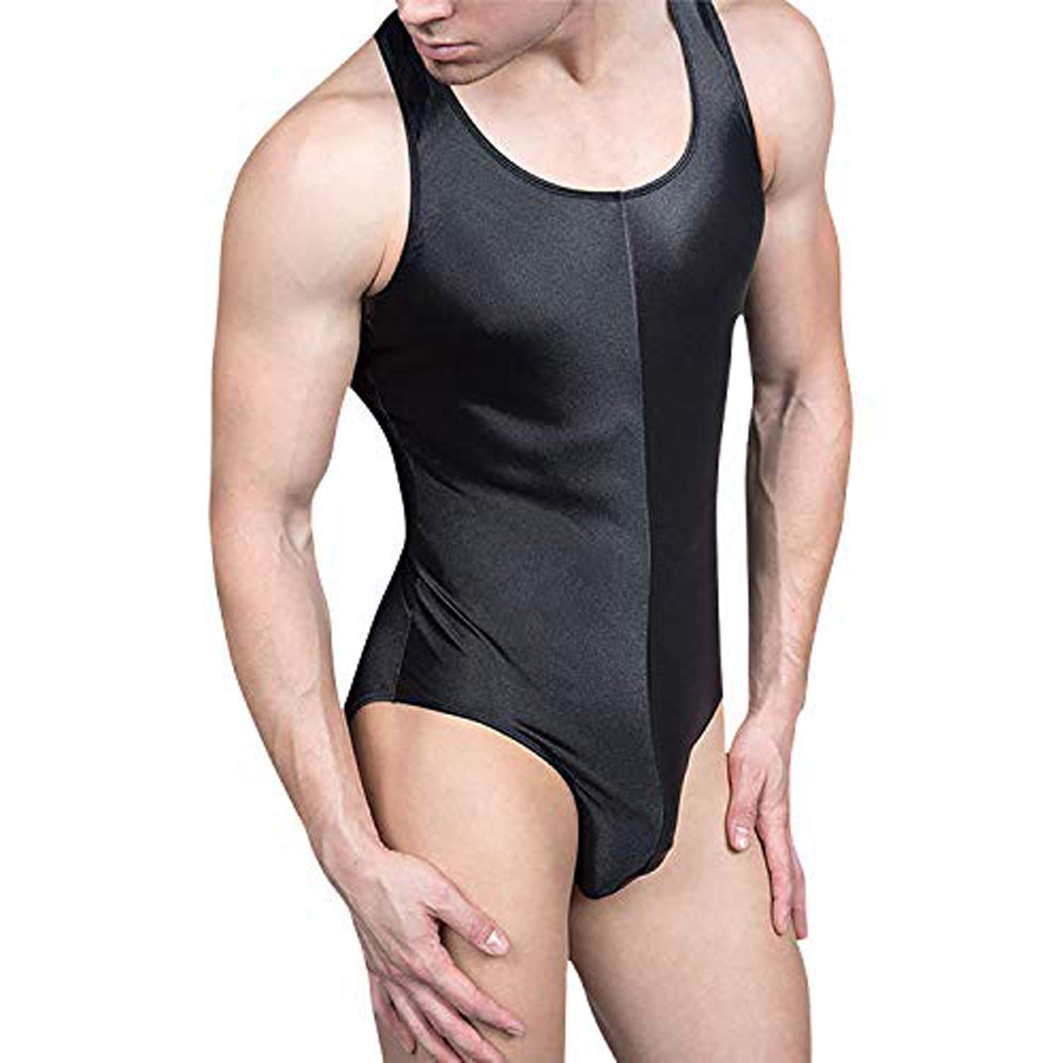 Sexy Men's Leotard Bodysuit - Bikini Thong for Crossdressing & Transgender - Perfect for Cosplay, Dance & Sensual Wear