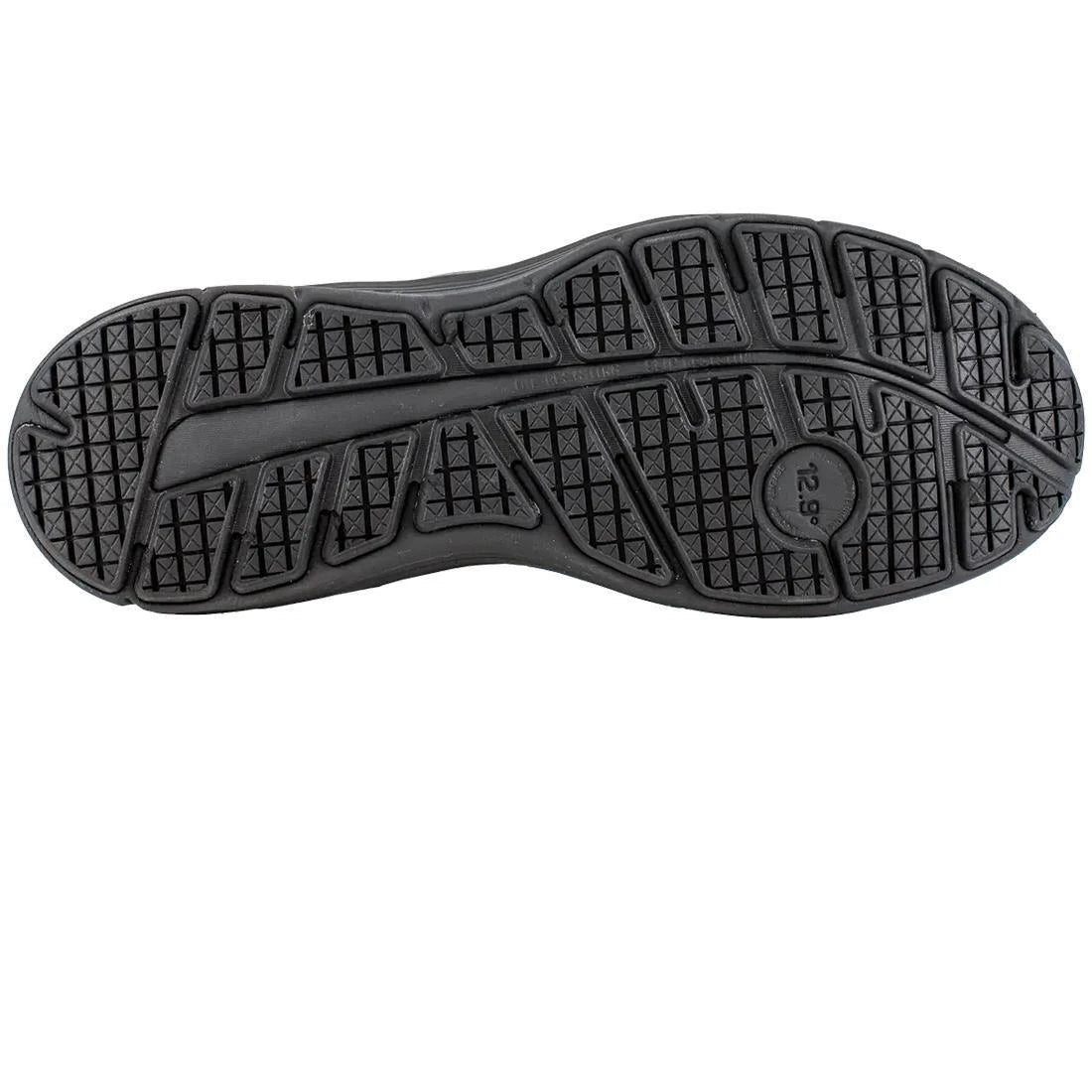 Men's Guide Work Soft Toe Athletic Shoes - Black Non-Slip Safety Sneakers for Construction, Hiking & Outdoor Activities