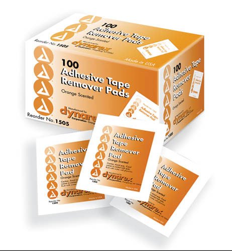 Best Adhesive Tape Remover Pads - 100 Count Box | Safe for Skin & Surfaces | Perfect for Home, Office & Craft Projects