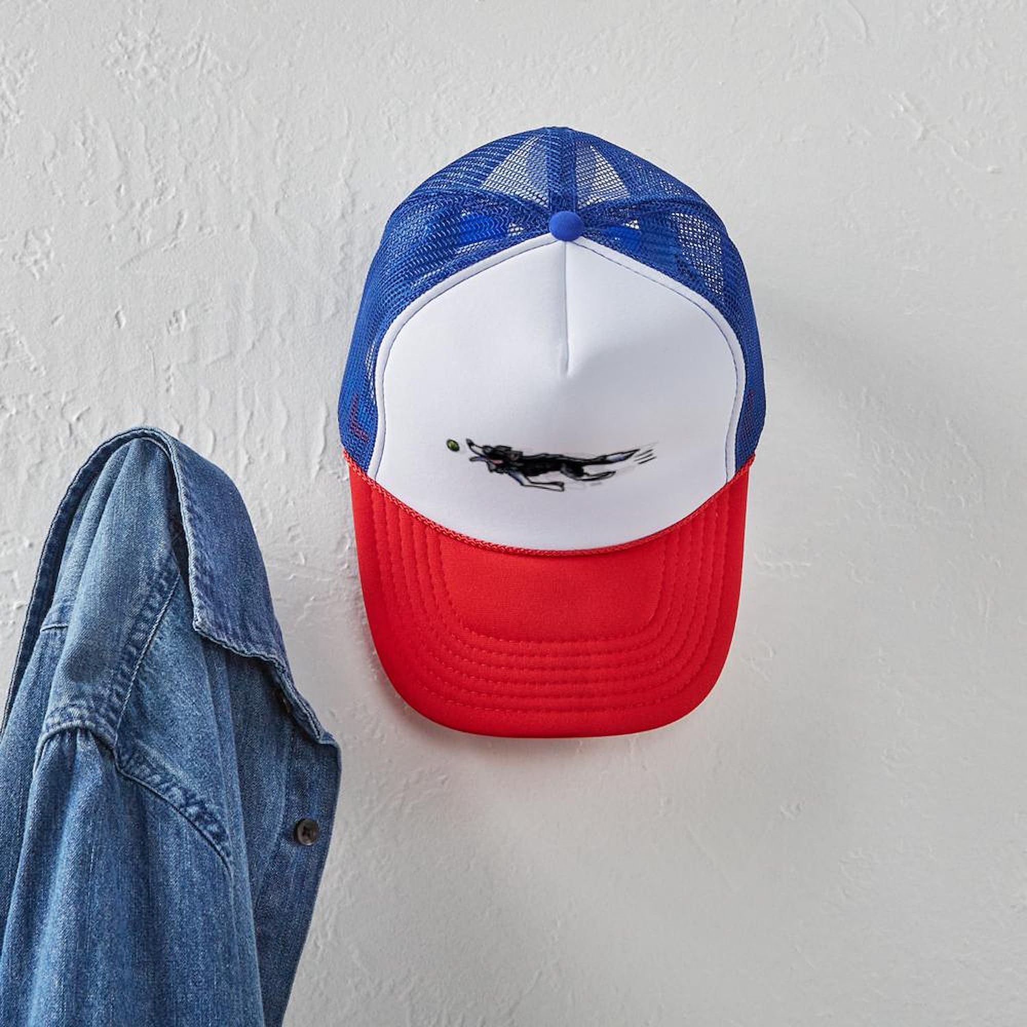 Border Collie Action Adjustable Snapback Trucker Hat - Stylish & Comfortable Dog Lover Cap for Outdoor Adventures & Casual Wear