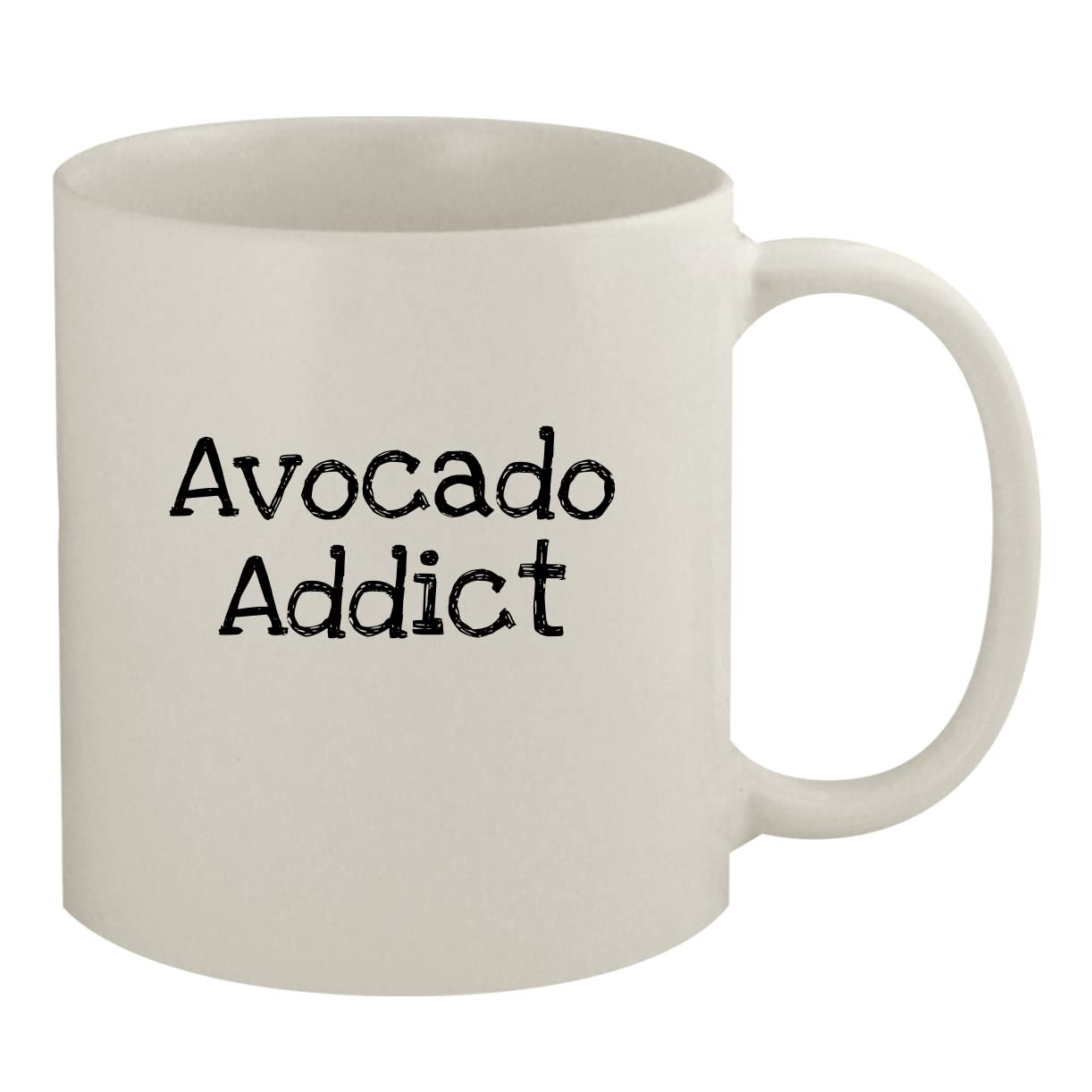 Avocado Addict - 11oz White Ceramic Coffee Mug, Perfect for Tea, Hot Cocoa & Office Use