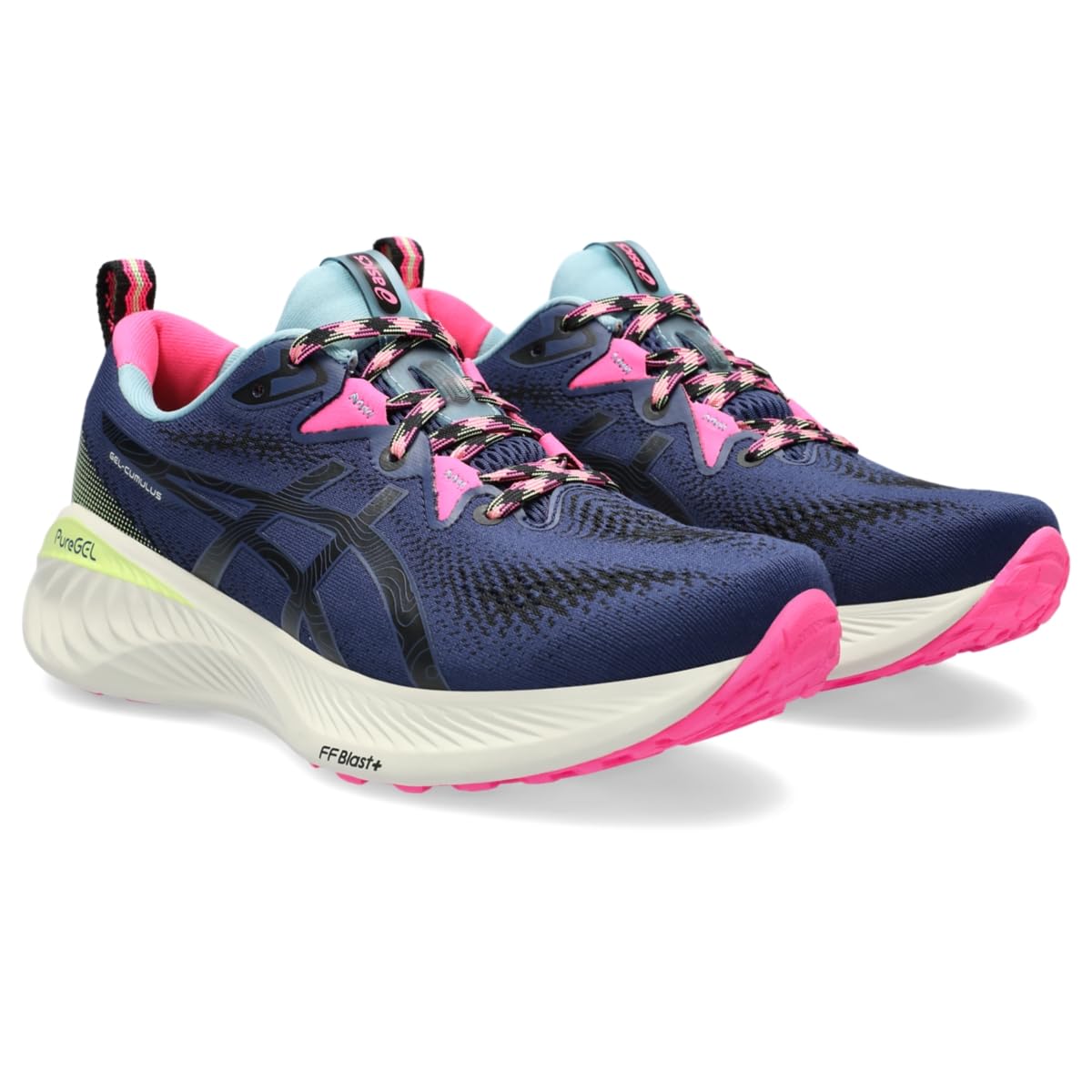 ASICS Women's Gel-Cumulus 25 Trail Running Shoes - Lightweight Cushioned for Long Distance & Outdoor Trails - Perfect for Hiking, Jogging, and Fitness Training