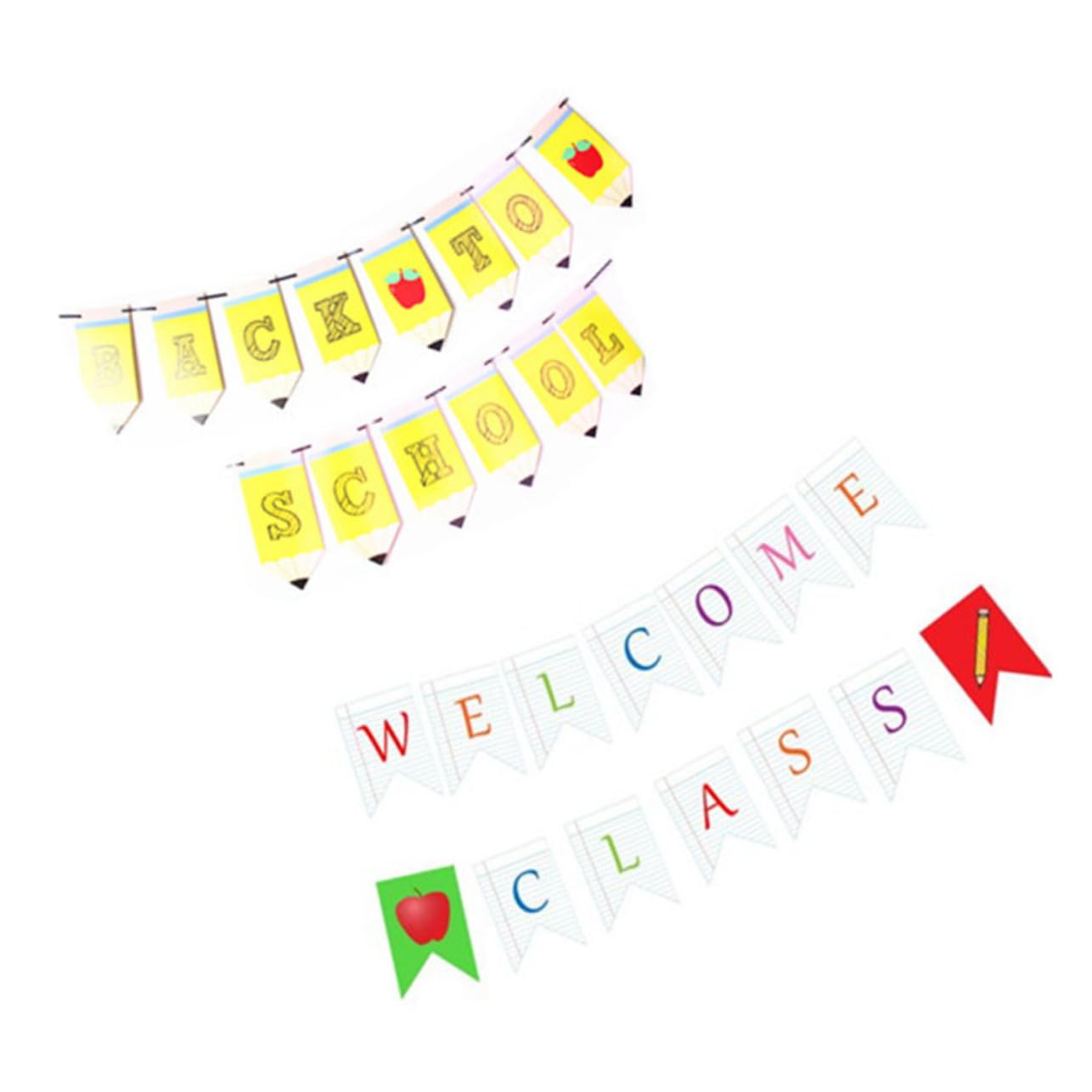 Parliky Back to School Banner - First Day of School Hanging Flag Decorations for Classroom, Party & Home Decor | Perfect for School Parties, Classroom Celebrations & Welcome Events
