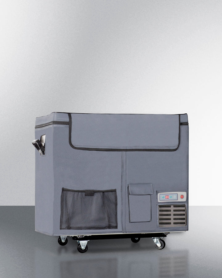 Accucold SPRF86M2 Portable Refrigerator and Freezer with Secure Lock - Perfect for Road Trips, Camping, and Outdoor Adventures