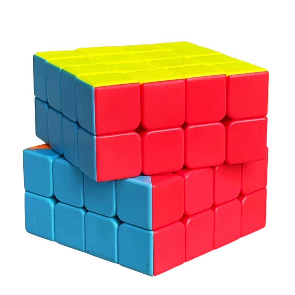 QY Toys 4x4 Speed Cube - Professional Stickerless Magic Cube Puzzle for Adults & Kids - Perfect for Brain Training, Competition, and Gift Giving