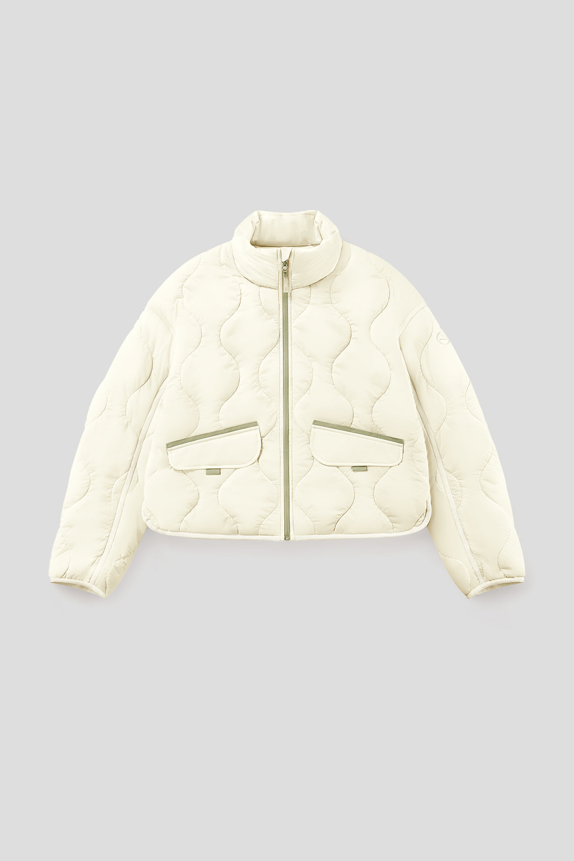 Lightweight Quilted Jacket for Women with Stand Collar - Stylish Outerwear for Fall & Winter, Perfect for Casual Outings, Travel and Outdoor Activities