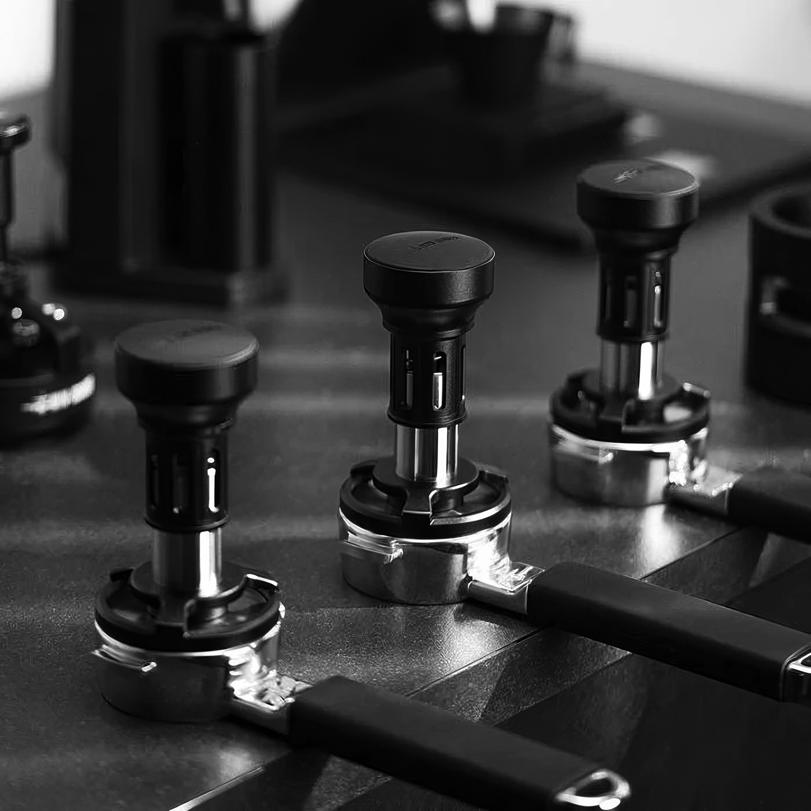 Premium Espresso Tamper - MHW 3BOMBER Professional Coffee Press for Baristas & Home Brewing | Perfect for Espresso Machines & Coffee Shops