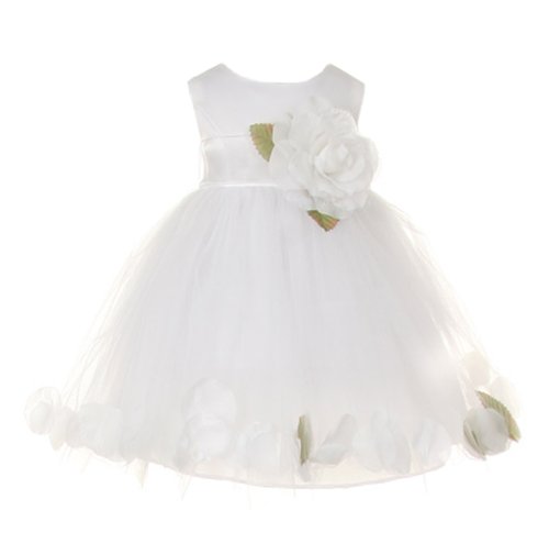 White With White Sash, Flower & Petals
